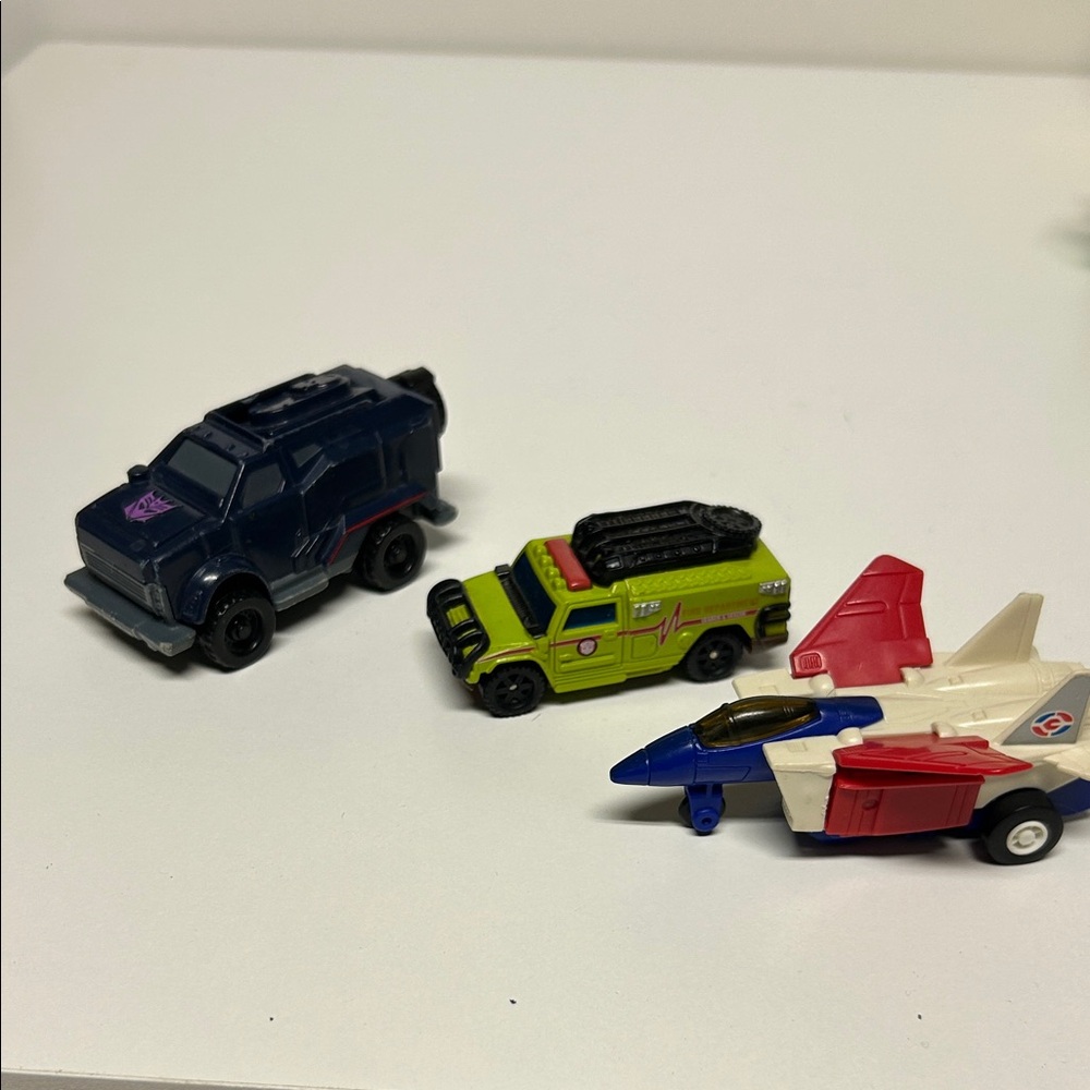 Vintage Vehicle Toy Set